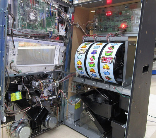パチスロ実機 オーイズミ パチスロ1000ちゃん コイン不要機搭載 100V対応 Vol調節有 - 電動工具・楽器・ブランド・住設家電も総合リユース｜リサイクルショップ福助