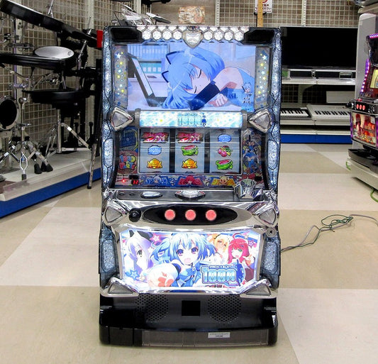 パチスロ実機 オーイズミ パチスロ1000ちゃん コイン不要機搭載 100V対応 Vol調節有 - 電動工具・楽器・ブランド・住設家電も総合リユース｜リサイクルショップ福助