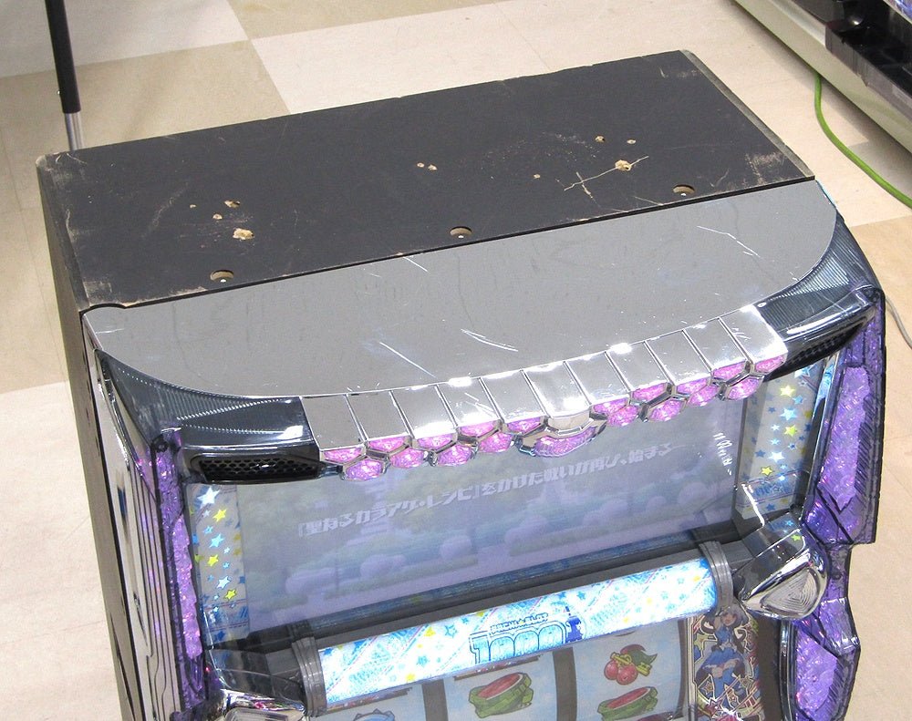 パチスロ実機 オーイズミ パチスロ1000ちゃん コイン不要機搭載 100V対応 Vol調節有 - 電動工具・楽器・ブランド・住設家電も総合リユース｜リサイクルショップ福助