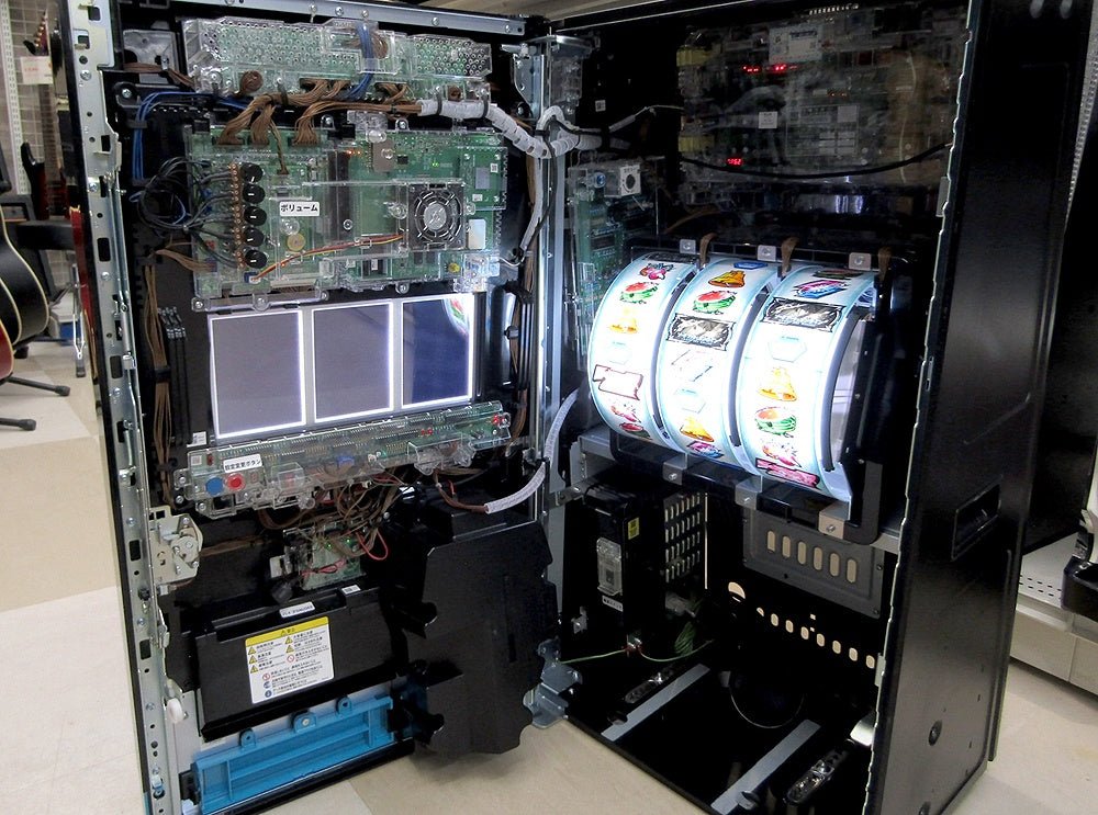 パチスロ実機 スマスロ 大都技研 スロット ソードアート・オンライン スマスロユニット搭載 100V対応 Vol調節有 スロット - 安心保証・業界最安値の販売 福助