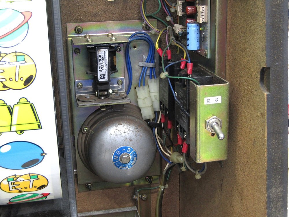 パチスロ実機 日活興業/山佐 プラネットⅡ 1.5号機 レトロ台 スロット コイン機 PLANETT 100V対応 基本動作確認済み - 安心保証・業界最安値の販売 福助