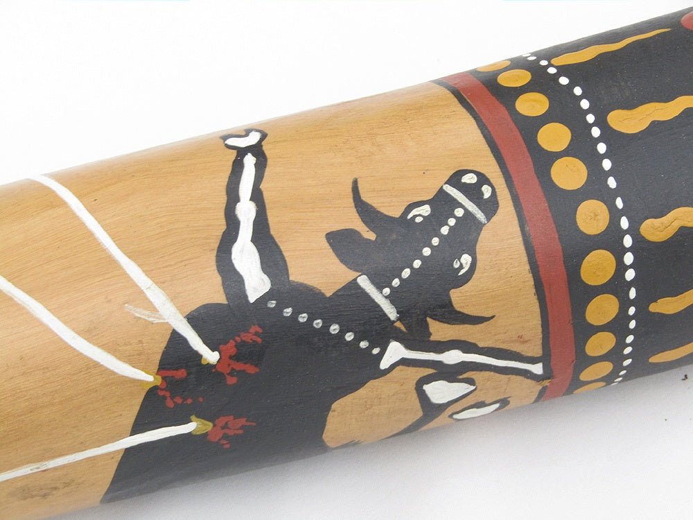 ディジュリドゥ 民族楽器/伝統楽器 全長約151cm 内径：約3cm/6cm 外径：約6cm/8.5cm ケアンズ産？ - 電動工具・楽器・ブランド・住設家電も総合リユース｜リサイクルショップ福助
