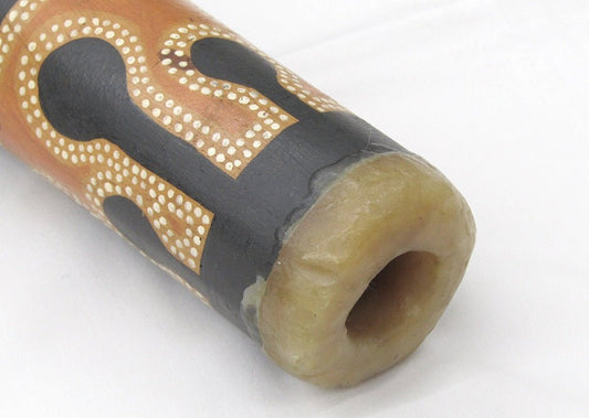 ディジュリドゥ 民族楽器/伝統楽器 全長約151cm 内径：約3cm/6cm 外径：約6cm/8.5cm ケアンズ産？ - 電動工具・楽器・ブランド・住設家電も総合リユース｜リサイクルショップ福助