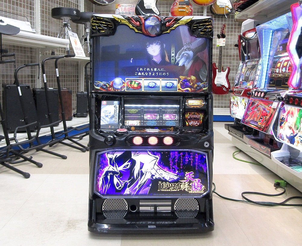スマスロ実機 バジリスク～甲賀忍法帖～絆2 天膳 BLACK EDITION パチスロ実機 スマスロユニット搭載 - 安心保証・業界最安値の販売 福助