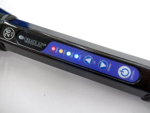 クレイツイオン ホットロールブラシ ヘアアイロン 26mm HSB - 01 130℃～190℃ プロフェッショナル用 - 安心保証・業界最安値の販売 福助