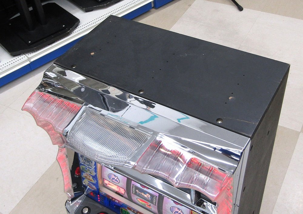 パチスロ実機 サミー サクラ大戦3 ～巴里は燃えているか～ コイン不要機搭載 100V対応 Vol調節有 スロット - 安心保証・業界最安値の販売 福助