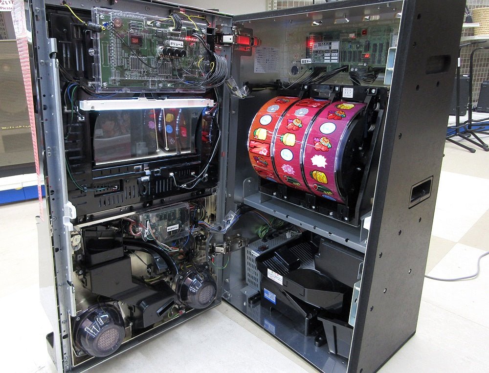 パチスロ実機 オーゼキ チバリヨ30(SチバリヨZH - 30) 6号機 コイン不要機搭載 Vol調節有 家庭用電源対応 - 安心保証・業界最安値の販売 福助
