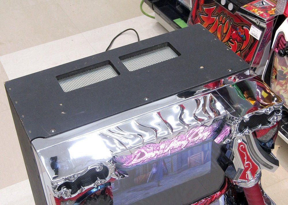 パチスロ実機 エンターライズ デビルメイクライ4 5号機 100V電源 コイン不要機搭載 ドアキー/設定キー付属 - 安心保証・業界最安値の販売 福助