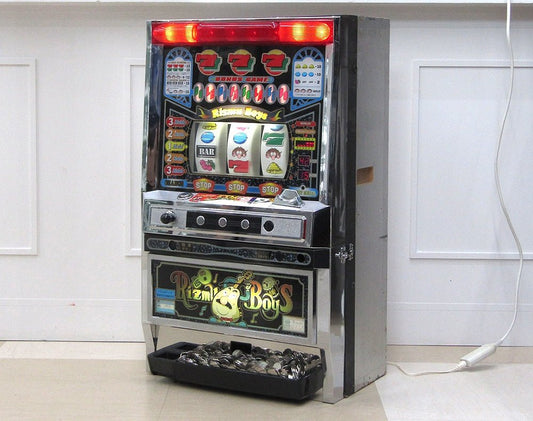 パチスロ実機 大東音響 リズムボーイズ 設定キー有り/ドアキー無し/コイン付き レトロ スロット 4号機 - 電動工具・楽器・ブランド・住設家電も総合リユース｜リサイクルショップ福助