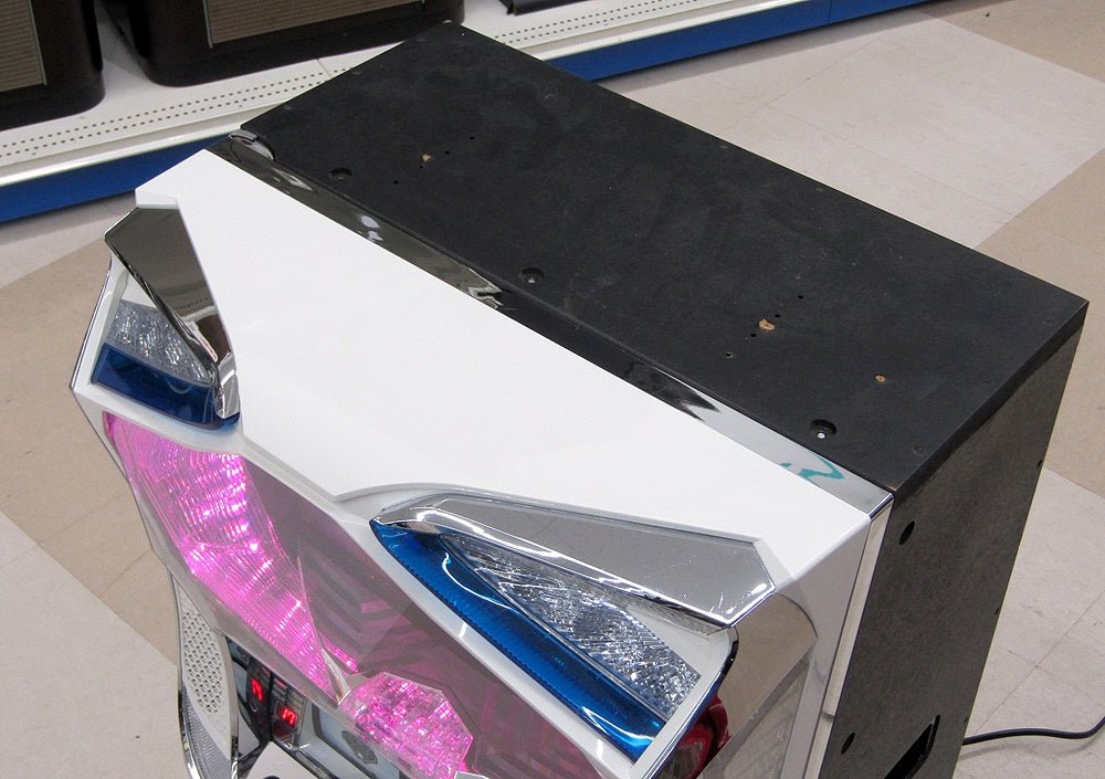 パチスロ実機 山佐 セイクリッドセブン スロット 5号機 コイン不要機搭載 100V(家庭用電源)対応 Vol調節有 - 安心保証・業界最安値の販売 福助