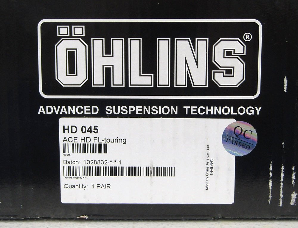 ハーレー純正 スクリーミンイーグル・リモートリザーバー・リアショック 54000193 Screamin' Eagle/hlins Remote Reservoir Rear Shocks - 安心保証・業界最安値の販売 福助