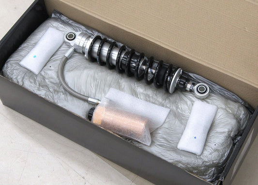 ハーレー純正 スクリーミンイーグル/オーリンズ リモートリザーバーリアショック ゴールド 54000351 - 安心保証・業界最安値の販売 福助