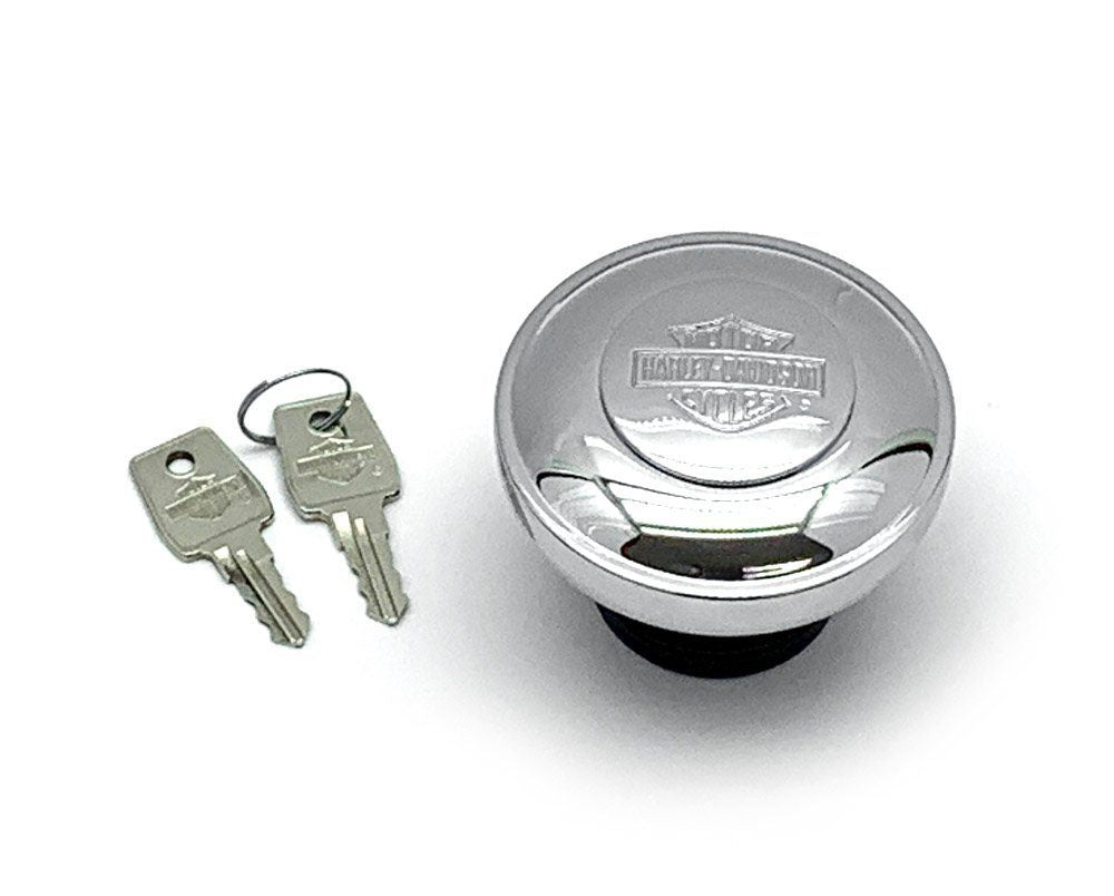 ハーレーダビッドソン タンクキャップ フューエルキャップ 61100053 スポーツスター アイアン XL883RN EBL - 883RN用 中古品 - 安心保証・業界最安値の販売 福助
