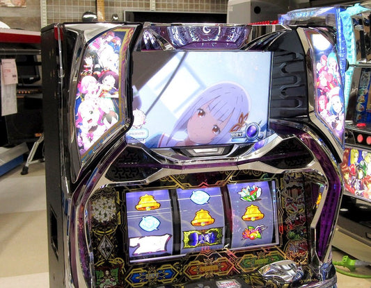 パチスロ実機 北電子 回胴式遊技機グランベルム 6.5号機 コイン不要機搭載 100V対応 VOL調節有 - 電動工具・楽器・ブランド・住設家電も総合リユース｜リサイクルショップ福助