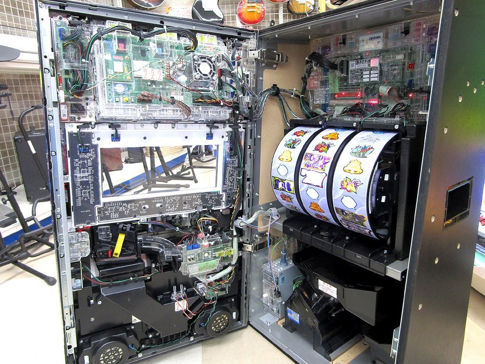 パチスロ実機 北電子 回胴式遊技機グランベルム 6.5号機 コイン不要機搭載 100V対応 VOL調節有 - 安心保証・業界最安値の販売 福助