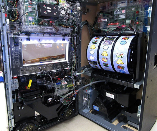 パチスロ実機 北電子 回胴式遊技機グランベルム 6.5号機 コイン不要機搭載 100V対応 VOL調節有 - 電動工具・楽器・ブランド・住設家電も総合リユース｜リサイクルショップ福助