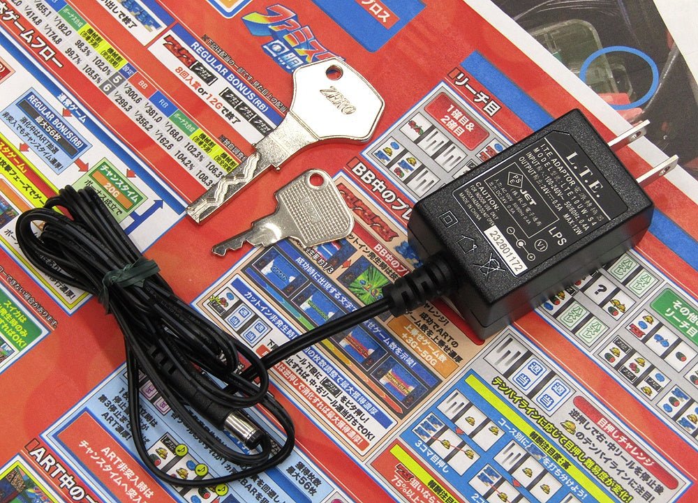 パチスロ実機 ファミスタ回胴版!! 6.5号機 データカウンタ付 コイン不要機搭載 家庭用電源対応 Vol調節有 ユニバーサル - 安心保証・業界最安値の販売 福助