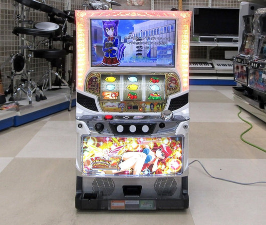 パチスロ実機 コナミアミューズメント マジカルハロウィン7 マジハロ 6号機 コイン不要機搭載 100V対応 Vol調節有 - 電動工具・楽器・ブランド・住設家電も総合リユース｜リサイクルショップ福助