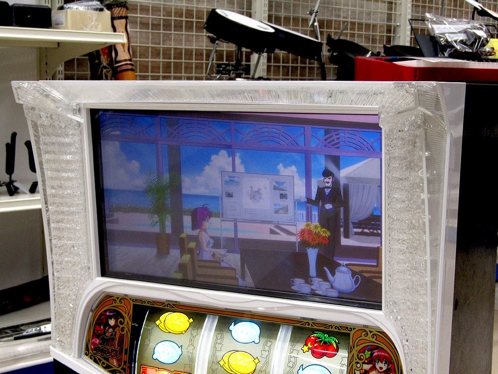 パチスロ実機 コナミアミューズメント マジカルハロウィン7 マジハロ 6号機 コイン不要機搭載 100V対応 Vol調節有 - 電動工具・楽器・ブランド・住設家電も総合リユース｜リサイクルショップ福助
