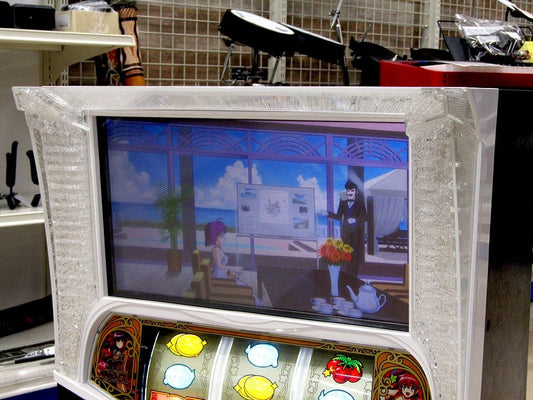 パチスロ実機 コナミアミューズメント マジカルハロウィン7 マジハロ 6号機 コイン不要機搭載 100V対応 Vol調節有 - 電動工具・楽器・ブランド・住設家電も総合リユース｜リサイクルショップ福助