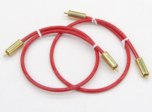 ACROTEC アクロテック 6N-A2050 RCAケーブル 2本ペア 1本あたり約64cm オーディオケーブル - 電動工具・楽器・ブランド・住設家電も総合リユース｜リサイクルショップ福助