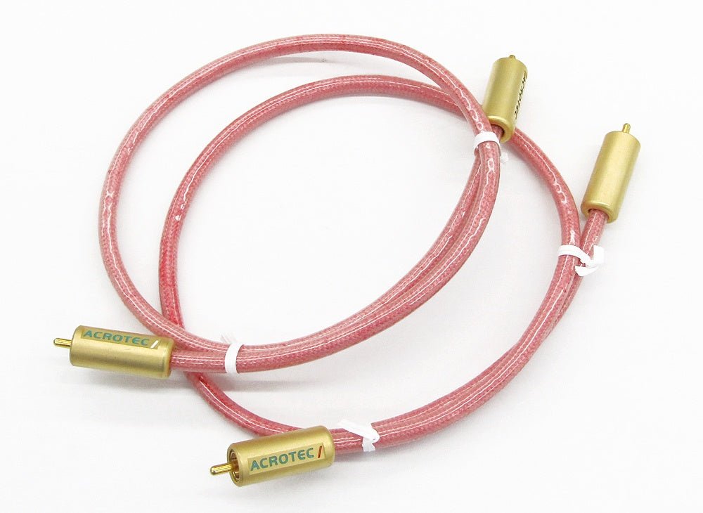 ACROTEC アクロテック 6N-A2110 RCAケーブル 2本ペア 1本あたり約64cm オーディオケーブル - 電動工具・楽器・ブランド・住設家電も総合リユース｜リサイクルショップ福助