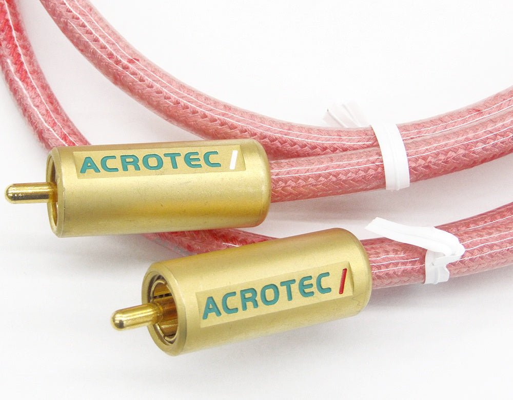 ACROTEC アクロテック 6N-A2110 RCAケーブル 2本ペア 1本あたり約64cm オーディオケーブル - 電動工具・楽器・ブランド・住設家電も総合リユース｜リサイクルショップ福助