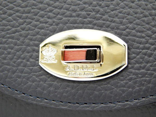 ADMJ シュリンク型押し ターンロック クロスボディバッグ - 安心保証・業界最安値の販売 福助