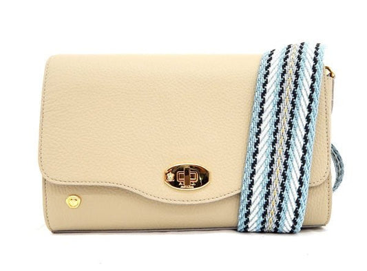 A.D.M.J レザーショルダーバッグ ターンロック 牛革 - 安心保証・業界最安値の販売 福助