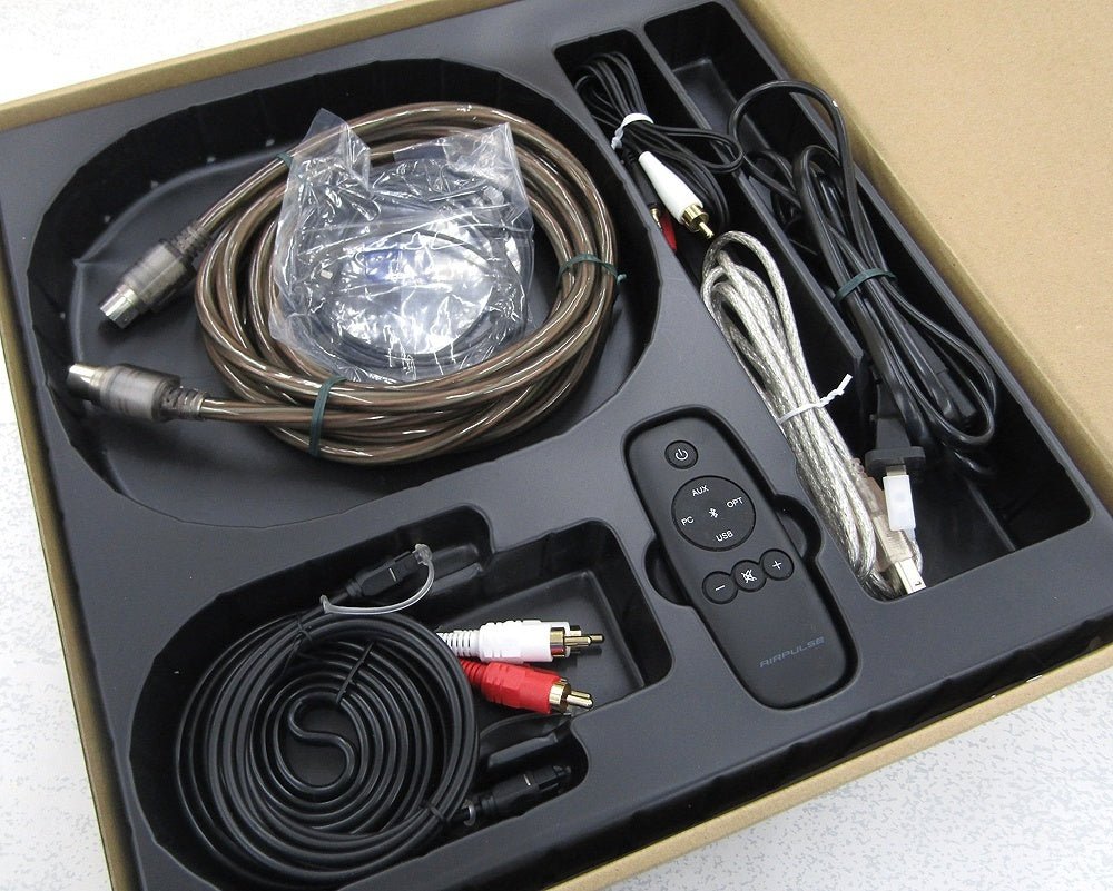 AIRPULSE エアパルス A100 BT5.0 DAC内蔵アクティブスピーカー ペア ハイレゾ対応 - 安心保証・業界最安値の販売 福助