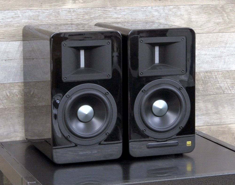 AIRPULSE エアパルス A100 BT5.0 DAC内蔵アクティブスピーカー ペア ハイレゾ対応 - 安心保証・業界最安値の販売 福助