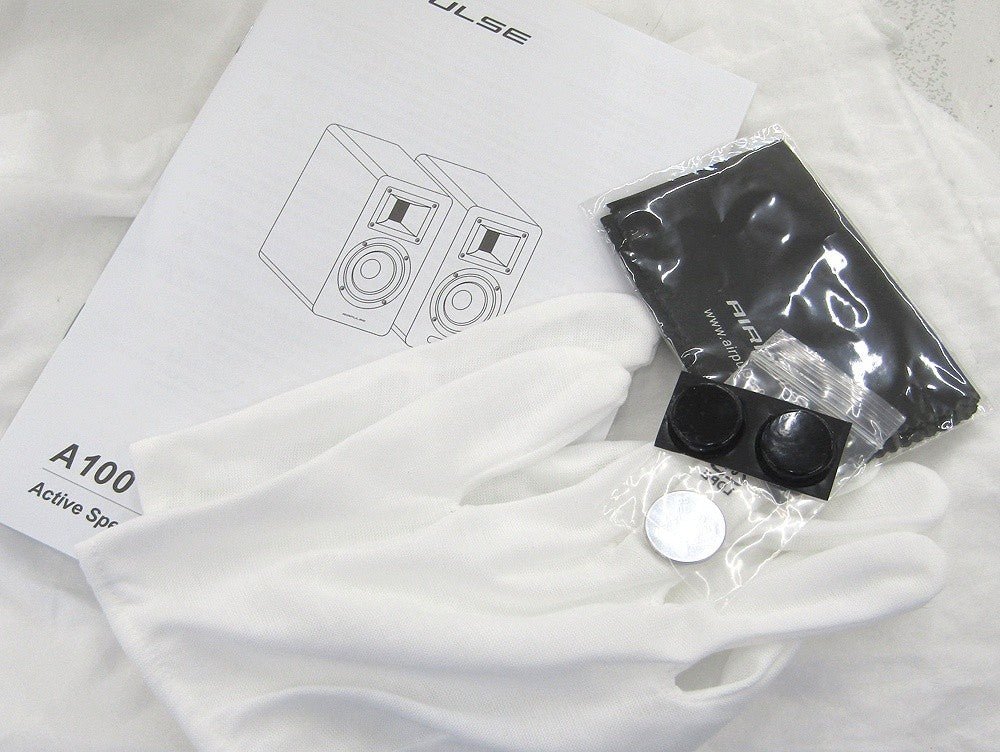 AIRPULSE エアパルス A100 BT5.0 DAC内蔵アクティブスピーカー ペア ハイレゾ対応 - 安心保証・業界最安値の販売 福助