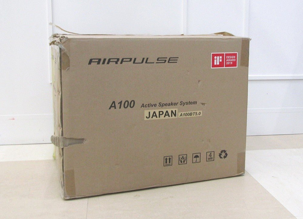 AIRPULSE エアパルス A100 BT5.0 DAC内蔵アクティブスピーカー ペア ハイレゾ対応 - 安心保証・業界最安値の販売 福助