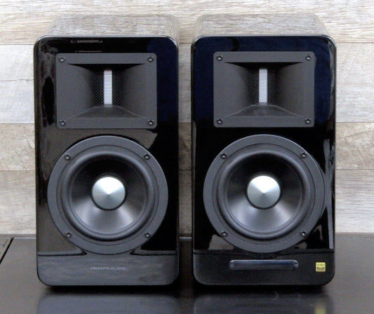 AIRPULSE エアパルス A100 BT5.0 DAC内蔵アクティブスピーカー ペア ハイレゾ対応 - 安心保証・業界最安値の販売 福助