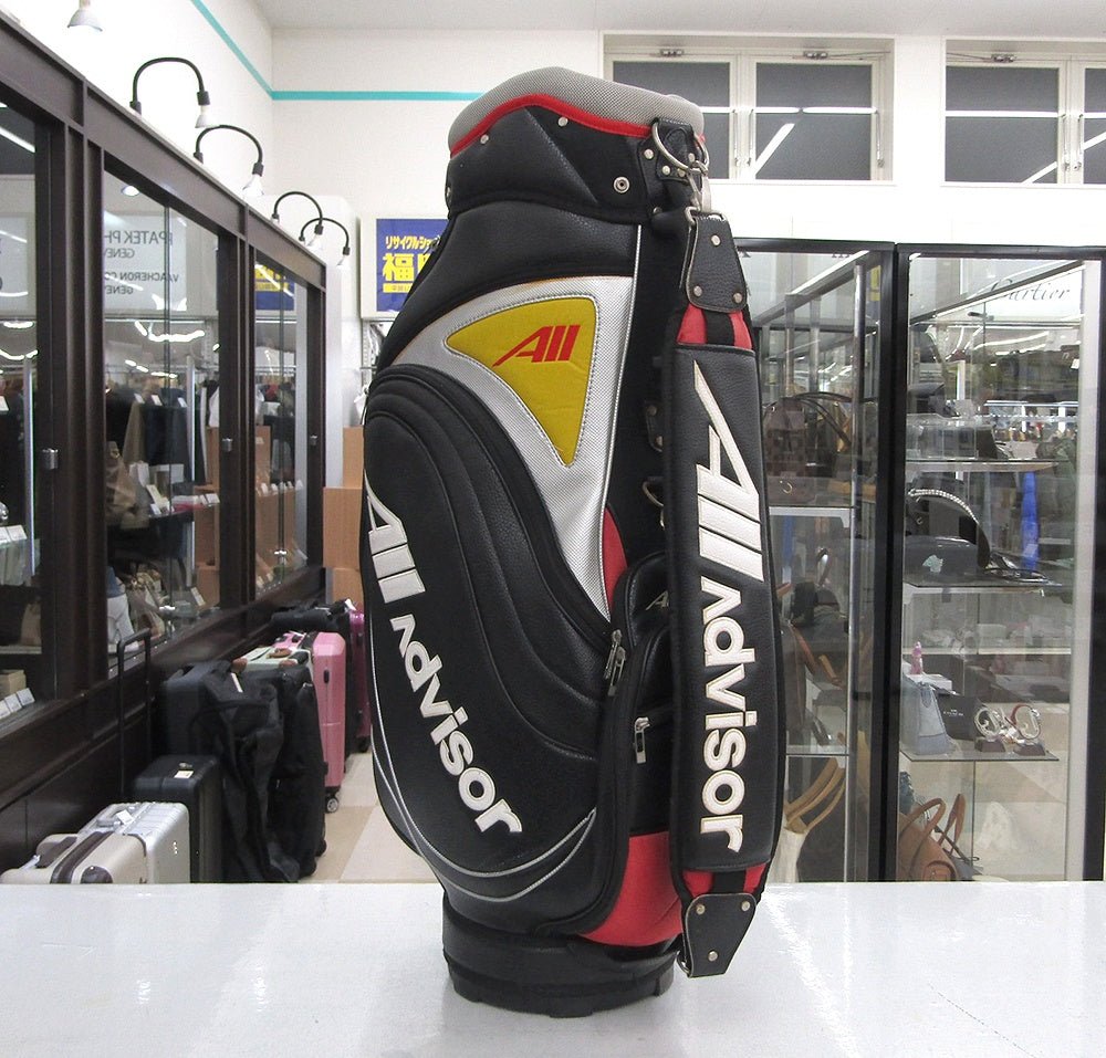 All Advisor アドバイザー キャディバッグ ゴルフバッグ TEAM DAIWA - 安心保証・業界最安値の販売 福助