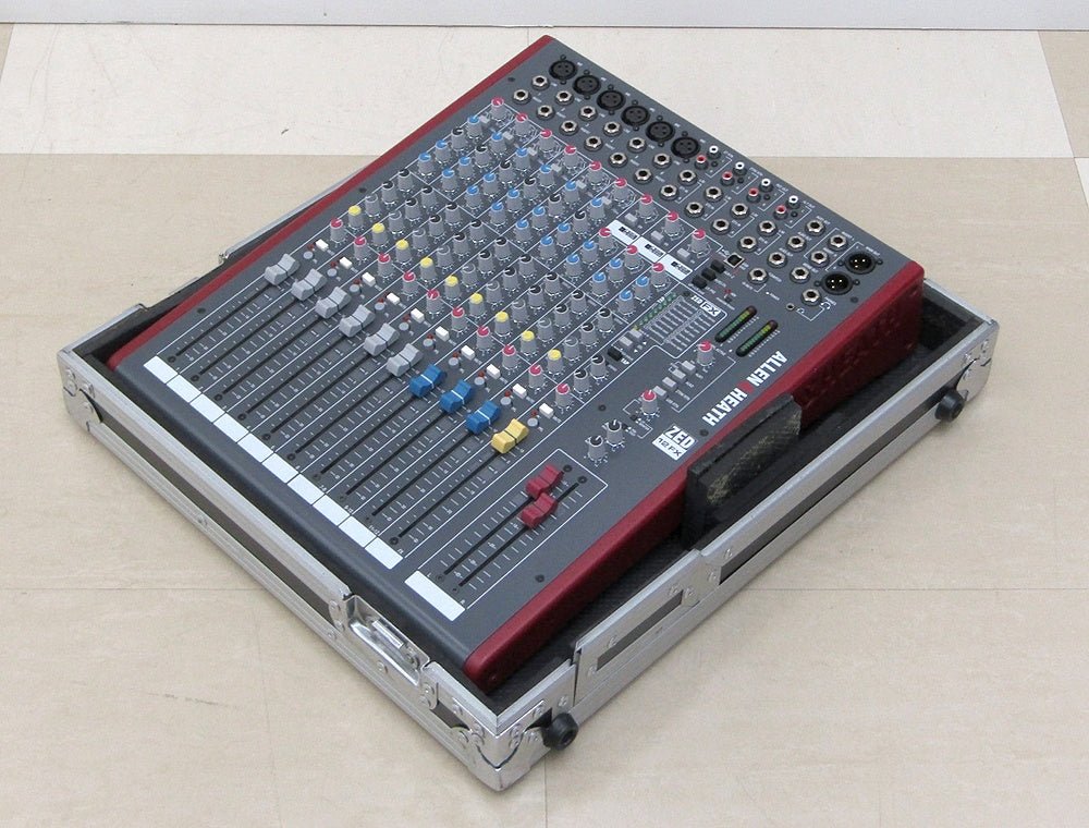 ALLEN&HEATH USB・高品位エフェクト搭載・多用途ミキサー ZED - 12FX KORG/コルグ アレン＆ヒース アナログミキサー - 安心保証・業界最安値の販売 福助
