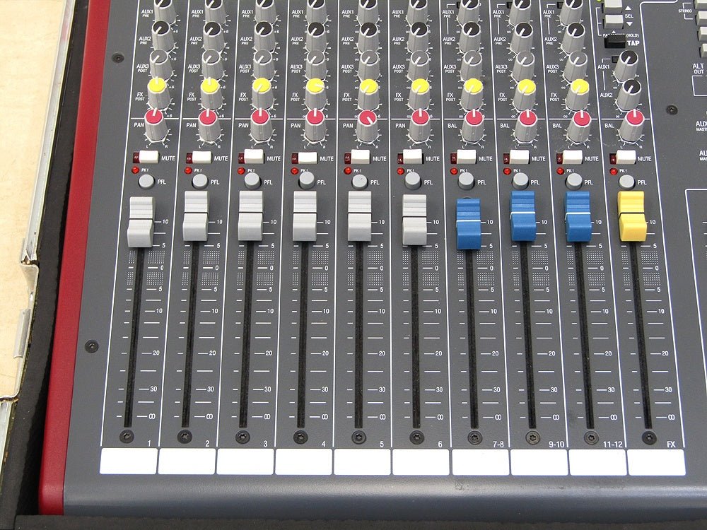 ALLEN&HEATH USB・高品位エフェクト搭載・多用途ミキサー ZED - 12FX KORG/コルグ アレン＆ヒース アナログミキサー - 安心保証・業界最安値の販売 福助