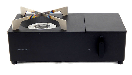 アマダナ フルアルミダイキャストボディ小型カセットコンロ 「amadana CASSETTE CONRO 」 CC - 146 - 安心保証・業界最安値の販売 福助