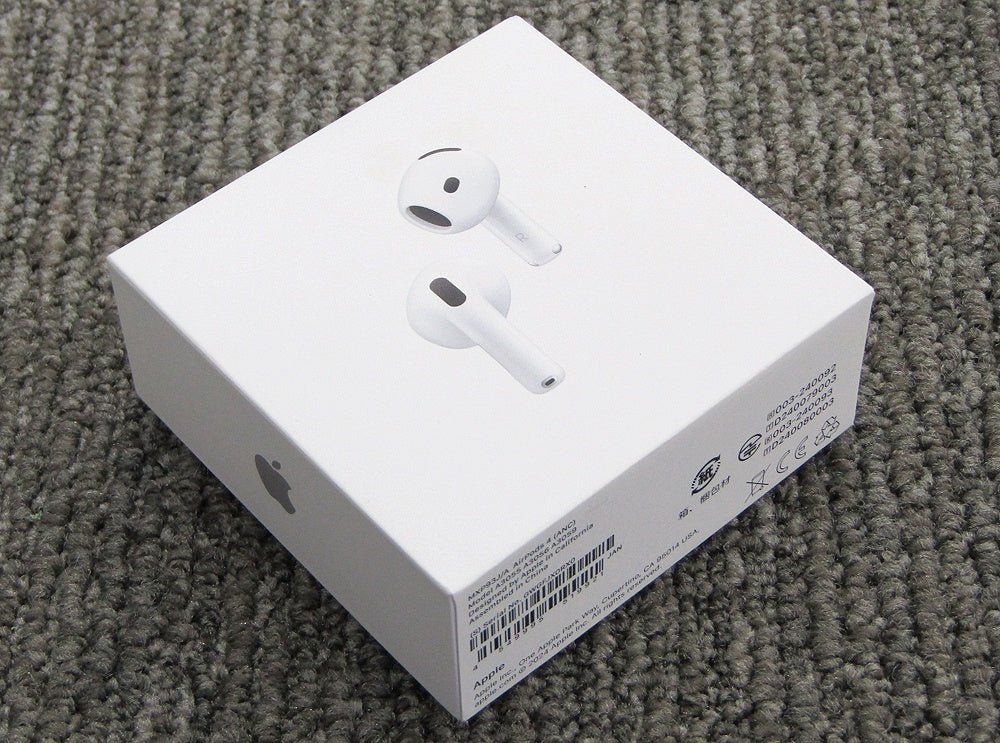 Apple アップル AirPods 4 MXP93J/A ワイヤレスイヤフォン エアポッズ アクティブノイズキャンセリング搭載モデル - 電動工具・楽器・ブランド・住設家電も総合リユース｜リサイクルショップ福助