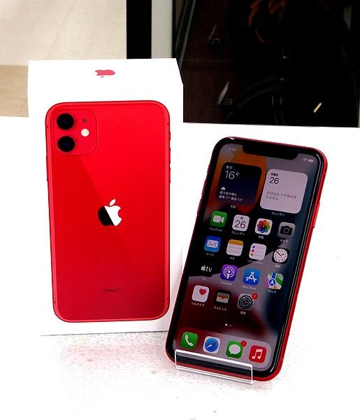 Apple(アップル) iPhone11 64GB プロダクトレッド MWLV2J/A SIMフリー/au○判定 - 安心保証・業界最安値の販売 福助