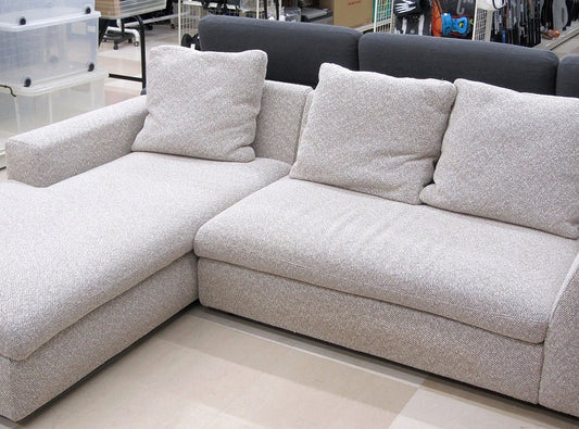 arflex アルフレックス カウチソファ SONA/ソーナ ファブリック薄ベージュ - 電動工具・楽器・ブランド・住設家電も総合リユース｜リサイクルショップ福助