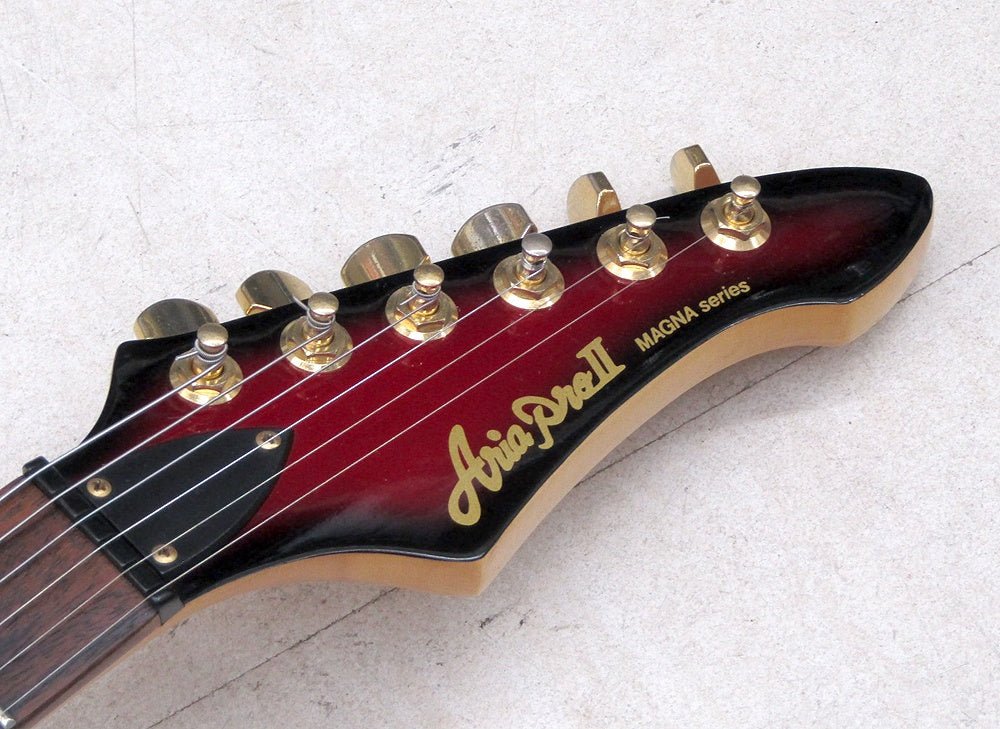 Aria ProⅡ アリアプロ2 MAGNA SERIES エレキギター SSH 現状品 アンプ出力/コントロール確認済み - 安心保証・業界最安値の販売 福助