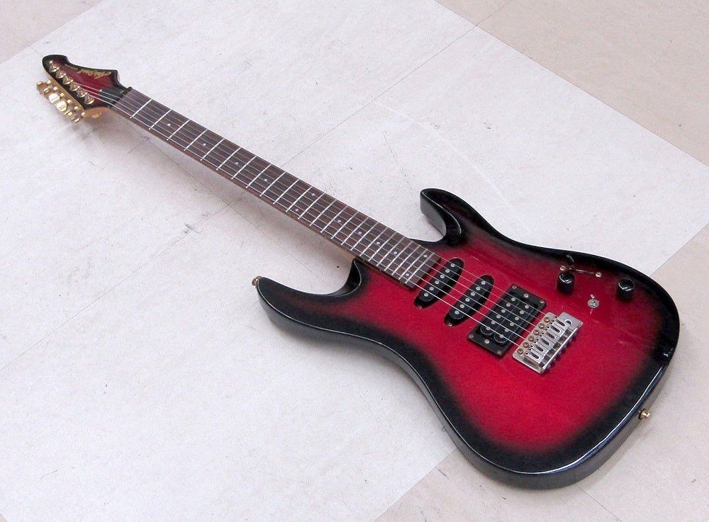 Aria ProⅡ アリアプロ2 MAGNA SERIES エレキギター SSH 現状品 アンプ出力/コントロール確認済み - 安心保証・業界最安値の販売 福助