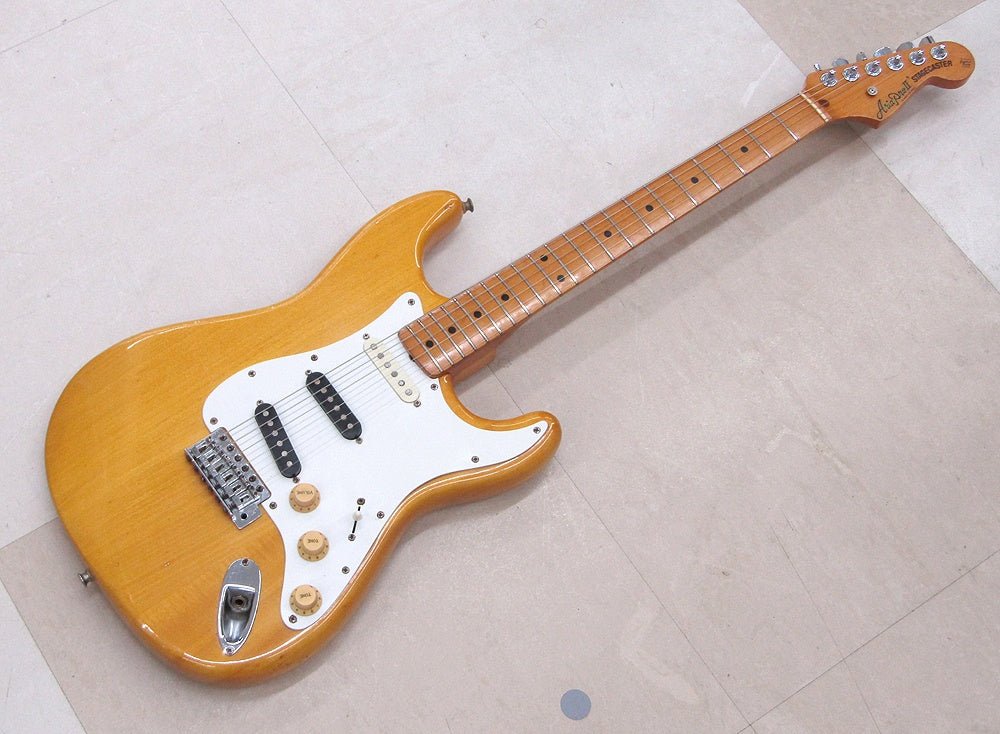 Aria ProⅡ STAGECASTER ストラトタイプ マツモク製 1977年製造 ギター アリアプロ2 PU交換有 ソフトケース他付属品有 - 安心保証・業界最安値の販売 福助
