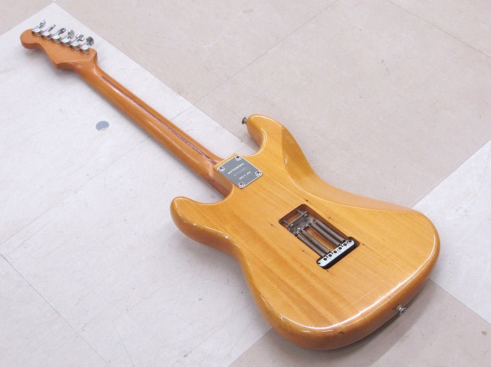 Aria ProⅡ STAGECASTER ストラトタイプ マツモク製 1977年製造 ギター アリアプロ2 PU交換有 ソフトケース他付属品有 - 安心保証・業界最安値の販売 福助