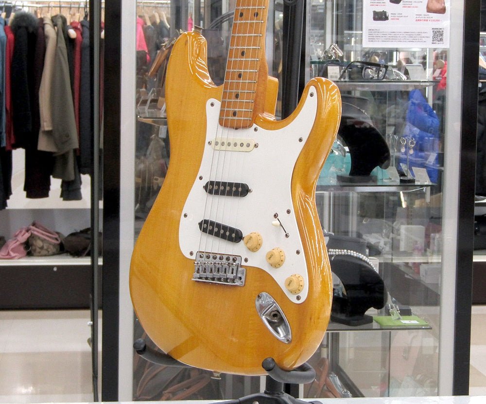 Aria ProⅡ STAGECASTER ストラトタイプ マツモク製 1977年製造 ギター アリアプロ2 PU交換有 ソフトケース他付属品有 - 安心保証・業界最安値の販売 福助