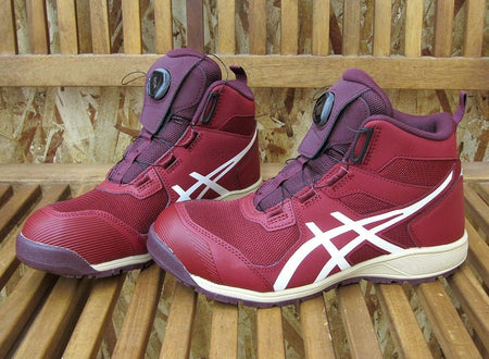 asics アシックス 1271A056 ワーキングシューズ 安全靴 ビートジュース×ホワイト ウィンジョブ CP214TS BOA - 安心保証・業界最安値の販売 福助