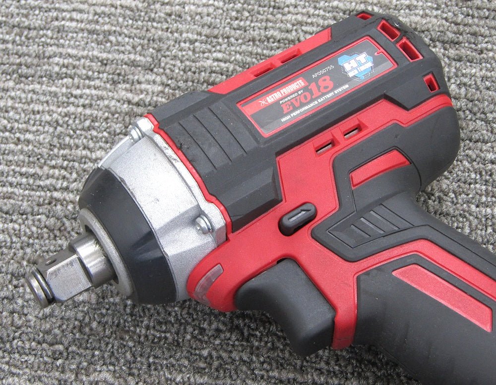 ASTRO PRODUCTS アストロプロダクツ AP050755 充電式1/2DR ハイトルクインパクトレンチ EVO18 - 電動工具・楽器・ブランド・住設家電も総合リユース｜リサイクルショップ福助