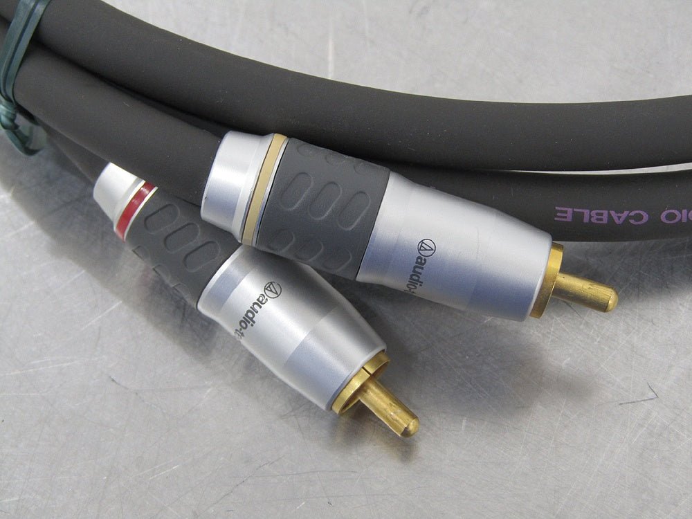 audio - technica オーディオテクニカ AT6A56 RCAケーブル 約1.0m 2本ペア - 安心保証・業界最安値の販売 福助
