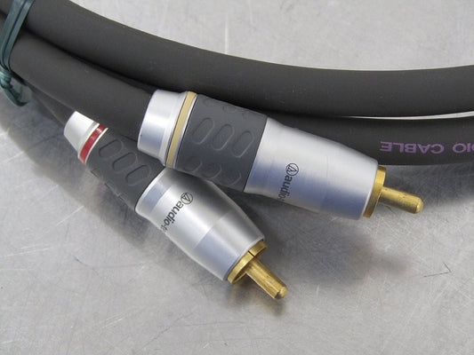 audio - technica オーディオテクニカ AT6A56 RCAケーブル 約1.0m 2本ペア - 安心保証・業界最安値の販売 福助